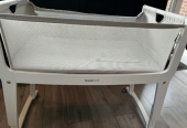 Snuz Baby bed side cribcot, excellent condition, flat packed and ready for collection