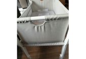 Snuz Baby bed side cribcot, excellent condition, flat packed and ready for collection