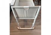 Snuz Baby bed side cribcot, excellent condition, flat packed and ready for collection
