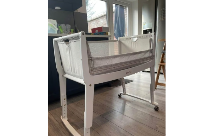 Snuz Baby bed side cribcot, excellent condition, flat packed and ready for collection