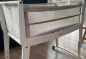 Snuz Baby bed side cribcot, excellent condition, flat packed and ready for collection