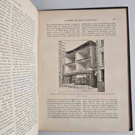 1887 Antique Victorian Our Earth & It’s Story by Robert Brown Illustrated Stor