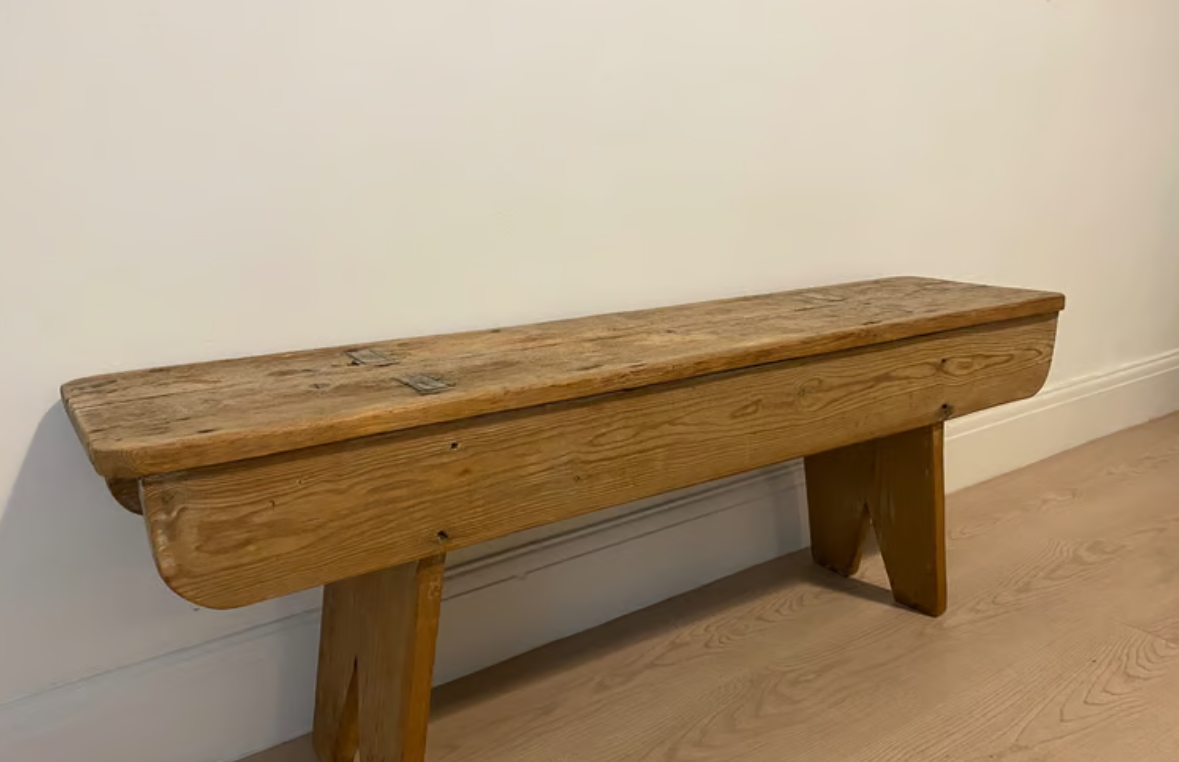 Antique Pine Bench